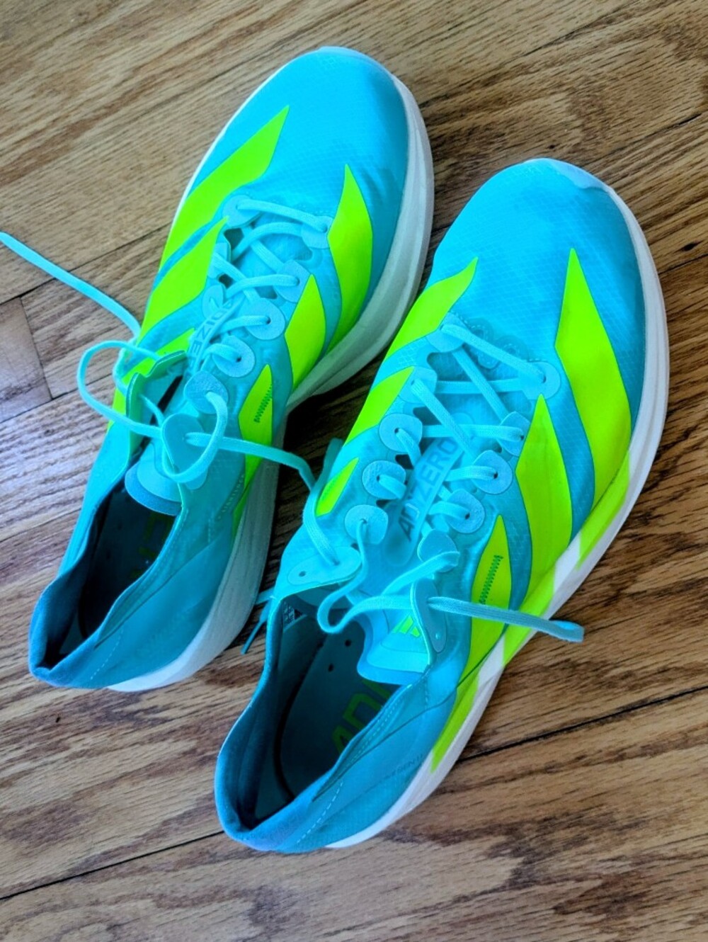 Adidas Takumi Sen 11 Mens Racing Shoe Flash Aqua Men's 11.5